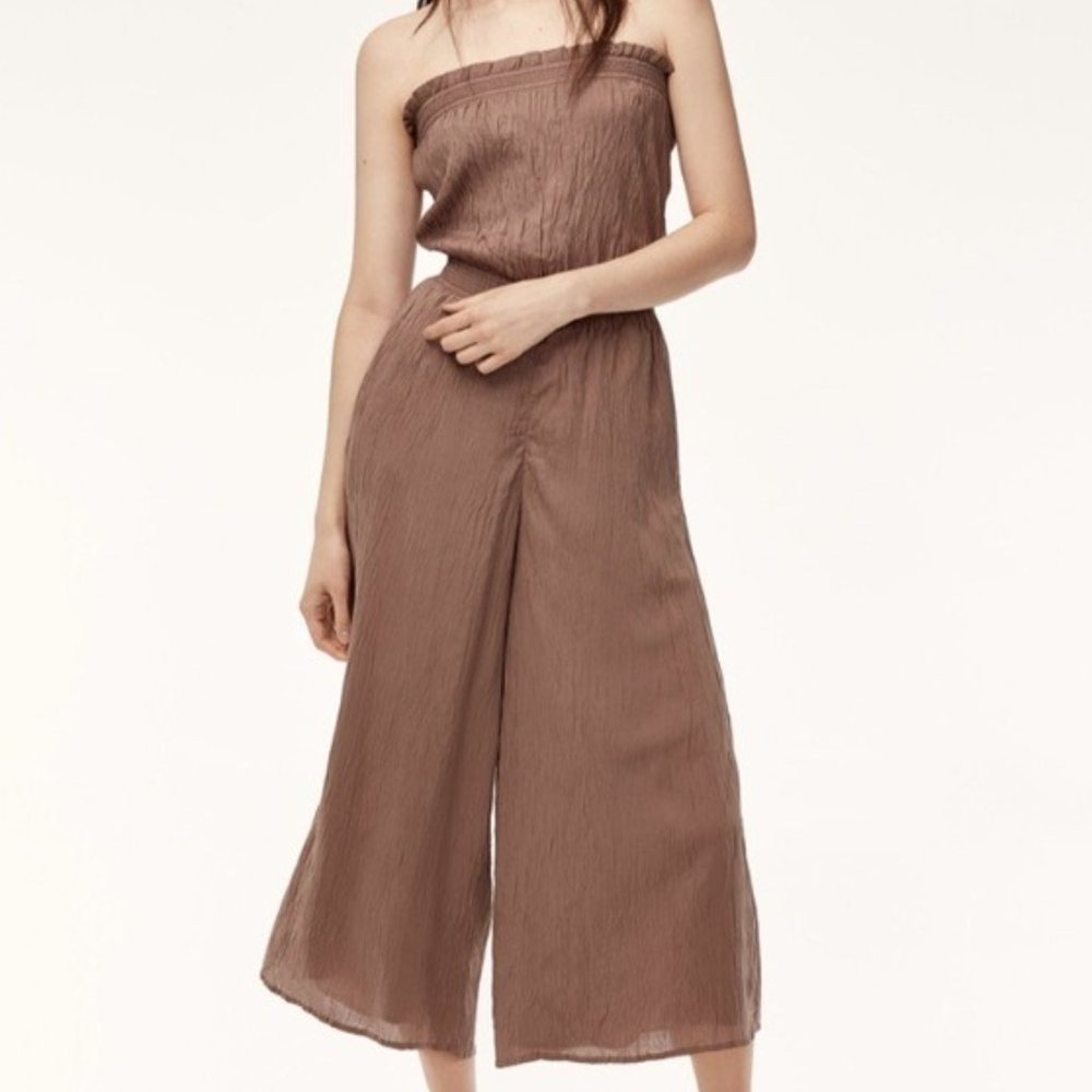 ARITZIA | Wilfred Masson Jumpsuit in Brown XS